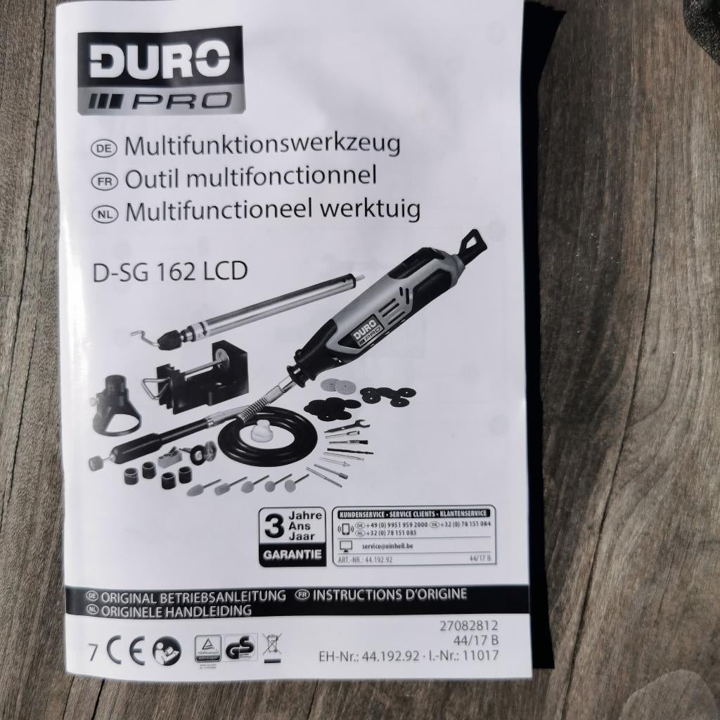 Slijpmachine Duro Pro, Doe-het-zelf en Bouw, Gereedschap | Slijpmachines, Ophalen, Nieuw, Minder dan 700 watt, Overige typen