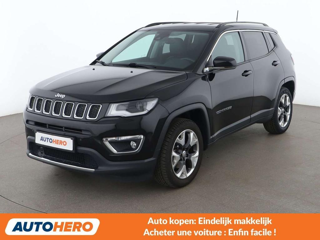 Jeep Compass 1.4 M-Air Limited FWD, Autos, Jeep, Cuir, Achat, Noir, 140 ch