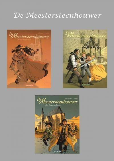De Meestersteenhouwer - Complete reeks deel 1 tem 3, Meerdere stripboeken, Ophalen, Nieuw, Stalner Jean Marc