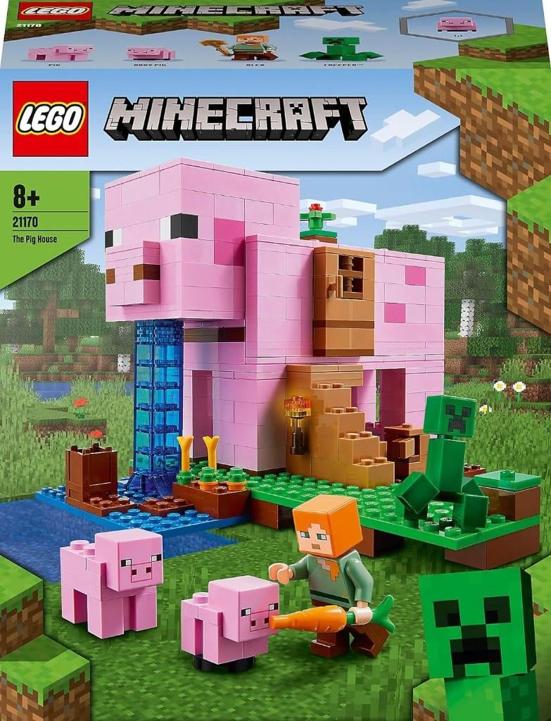 Neuf - Lego Minecraft - La Maison Cochon (21170), Kinderen en Baby's, Speelgoed | Duplo en Lego, Nieuw, Lego, Complete set, Minecraft