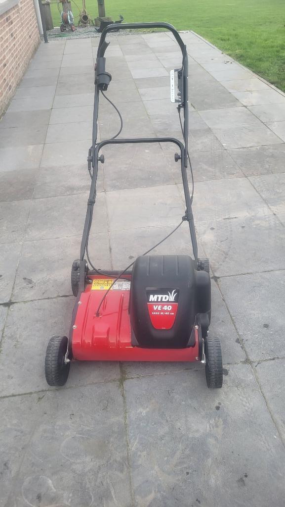 vertikuteermachine, Ophalen, Zo goed als nieuw