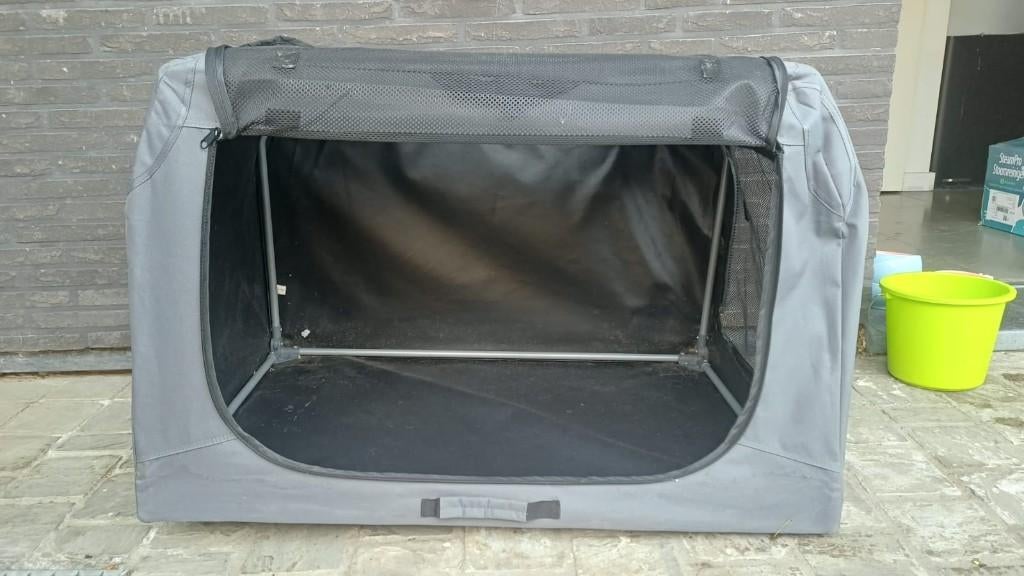 vouwbare bench hond XL, Enlèvement, Utilisé