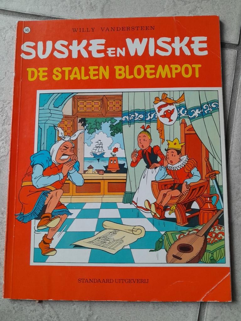 Willy Vandersteen - De stalen bloempot, Boeken, Ophalen, Gelezen, Willy Vandersteen