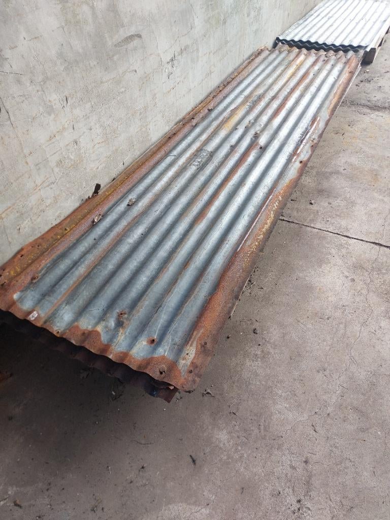 golfplaten dak platen metalen platen, Ophalen of Verzenden