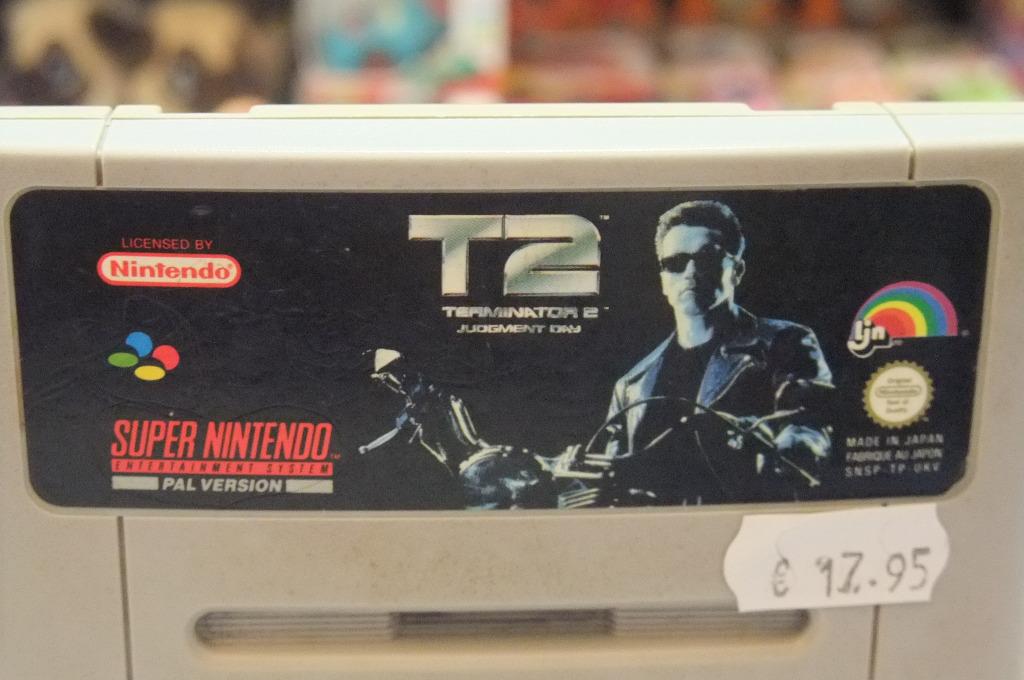 terminator 2 judgement day snes cart only, Games en Spelcomputers, Games | Nintendo Super NES, Gebruikt, 1 speler, Ophalen of Verzenden