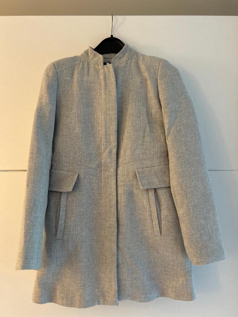 Zara grijze jas, Gris, Enlèvement ou Envoi, Comme neuf, Zara