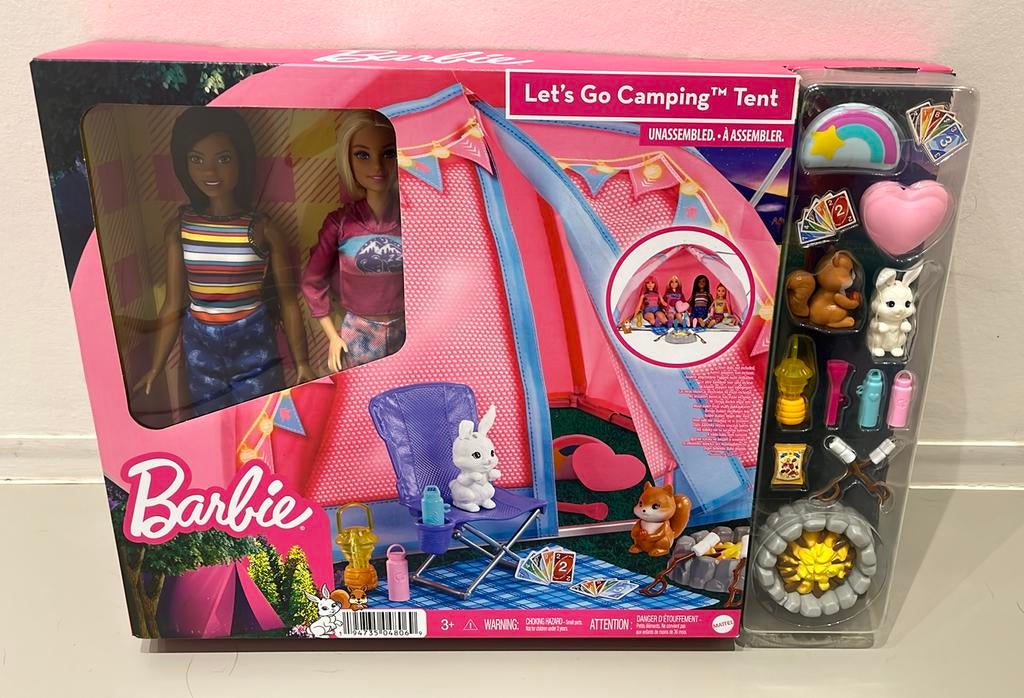 Barbie nieuw Camping, Enlèvement ou Envoi, Neuf, Barbie