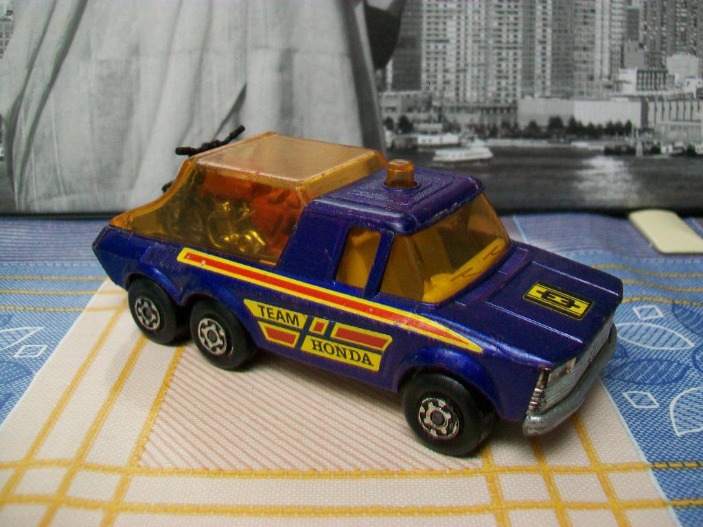 Matchbox K-6/11 - Super Kings Pick Up Truck Honda Team 1974, Ophalen of Verzenden, Gebruikt, Auto, Matchbox