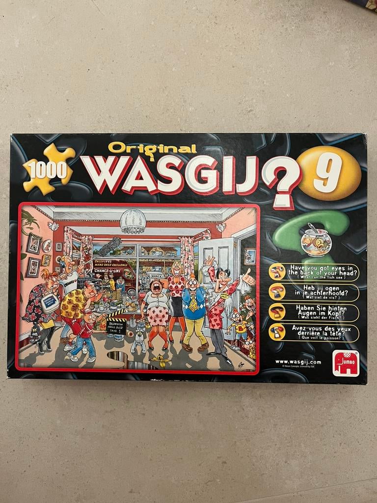 Wasgij original puzzel - 1000 stukjes - nr 9, Ophalen, 500 t/m 1500 stukjes, Zo goed als nieuw, Legpuzzel
