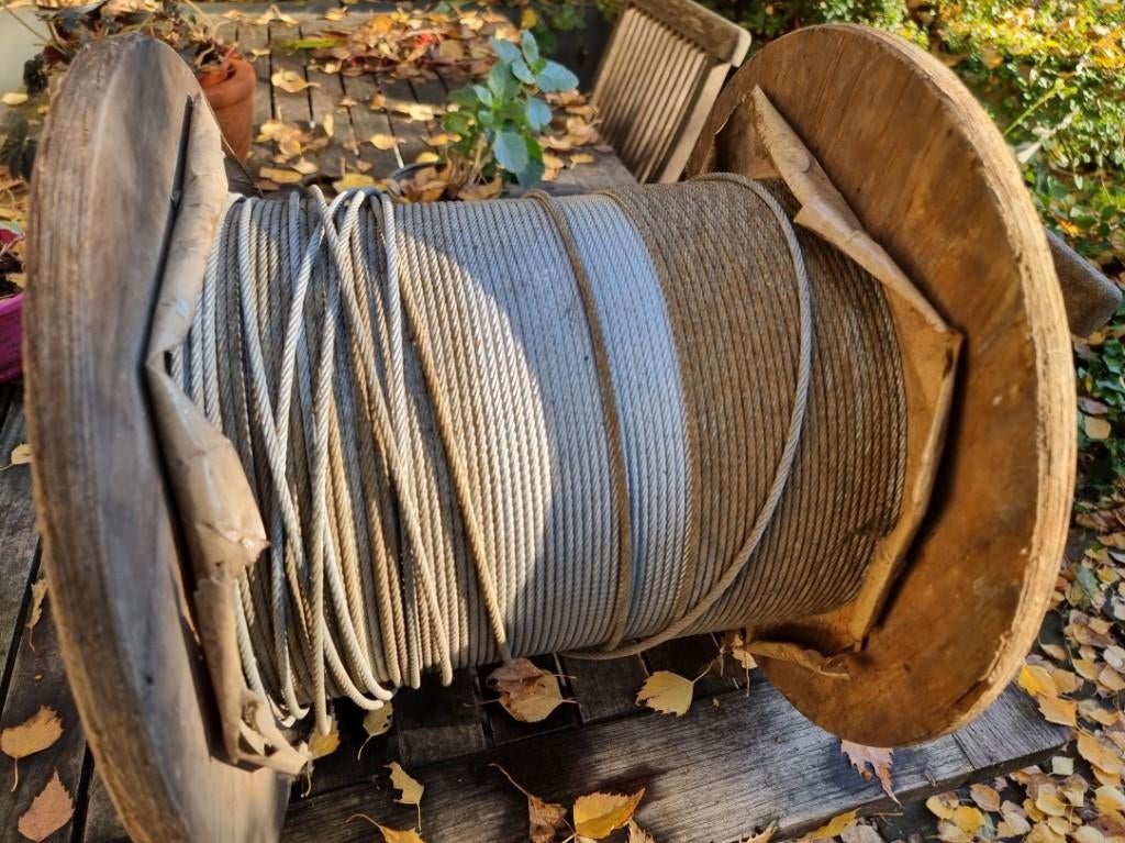 gevlochten staalkabel 4 mm, Bricolage & Construction, Quincaillerie & Fixations, Enlèvement ou Envoi, Neuf, Autres types