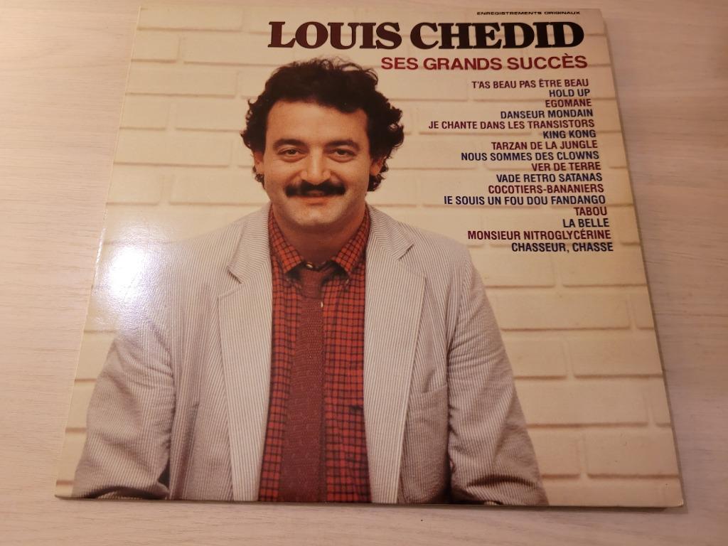 Disque vinyl 33 tours Louis Chedid – Ses Grands Succès, CD & DVD, Vinyles | Pop, Comme neuf, Enlèvement ou Envoi