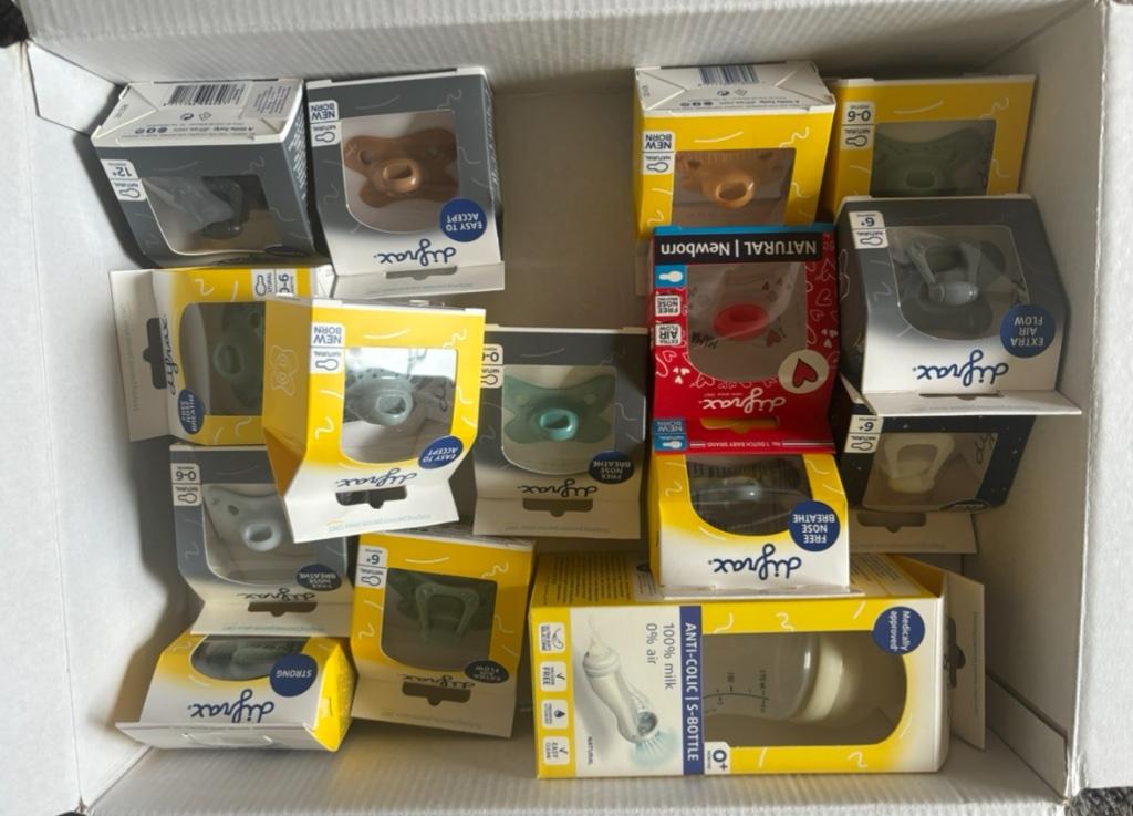 Jaarvoorraad fopspenen difrax, Enlèvement, Neuf, Autres types