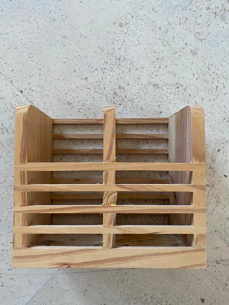 Pennenhouder hout of bestekhouder, Ophalen of Verzenden, Zo goed als nieuw