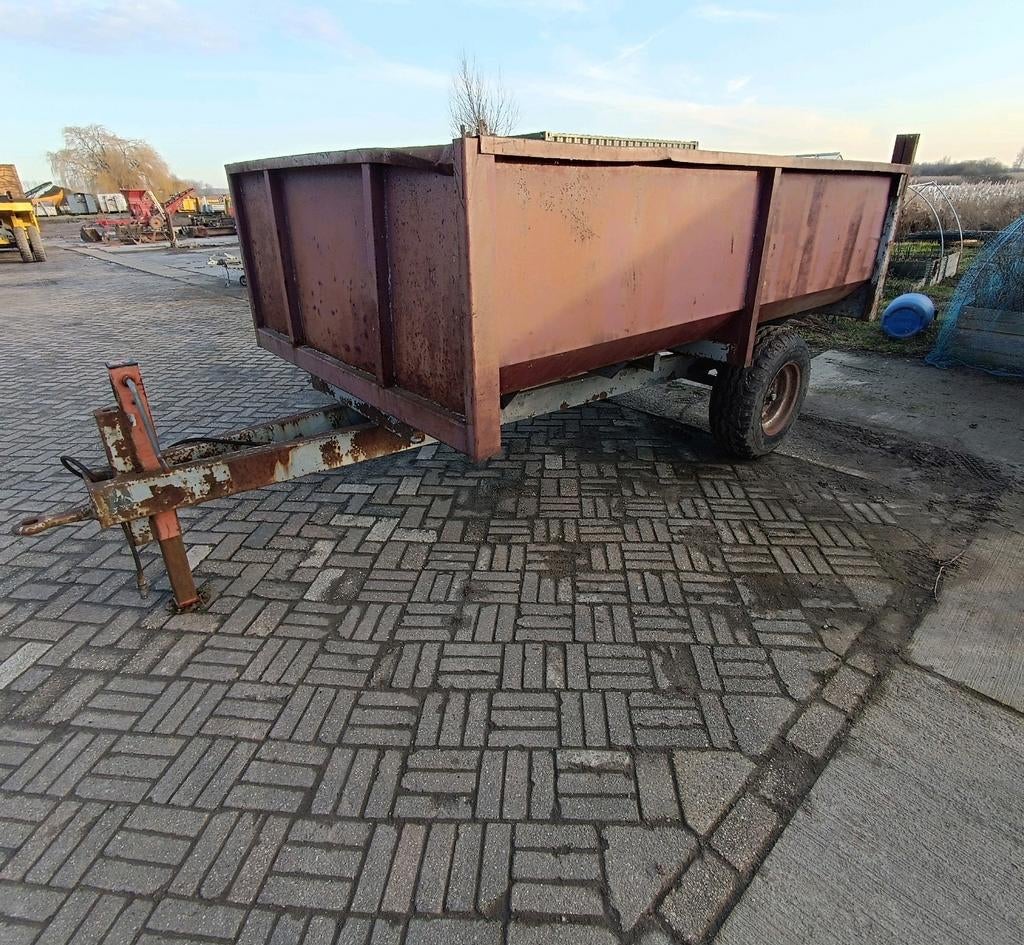 Landbouw kipkar kipper aanhanger, Enlèvement