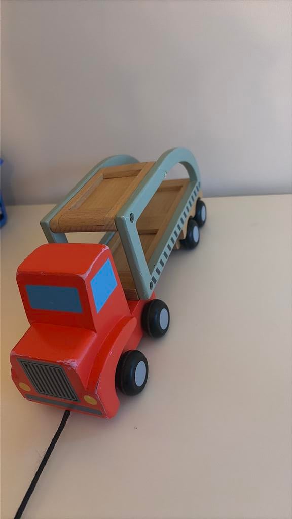 Trekspeeltje vrachtwagen, Ophalen, Gebruikt