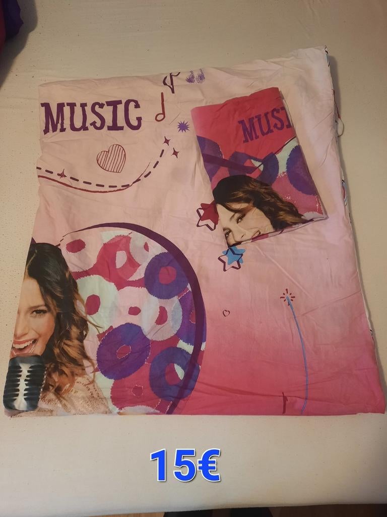 Housse de couette Hannah Montana 1 personne, Enlèvement, Utilisé, Housse de couette