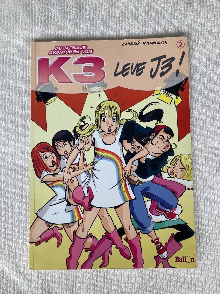 De nieuwe avonturen van K3 / leve J3 Ballon Nederlands Strip, Boeken, Stripverhalen, Studio 100, Eén stripboek, Ophalen of Verzenden