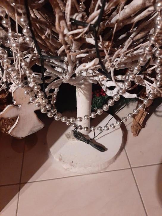 Kerstdecoratie/boom, Huis en Inrichting, Woonaccessoires | Kransen, Ophalen, Zo goed als nieuw