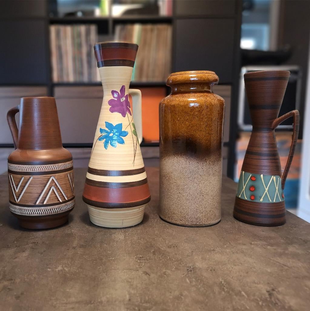 Vintage West-Germany vazen set., Ophalen