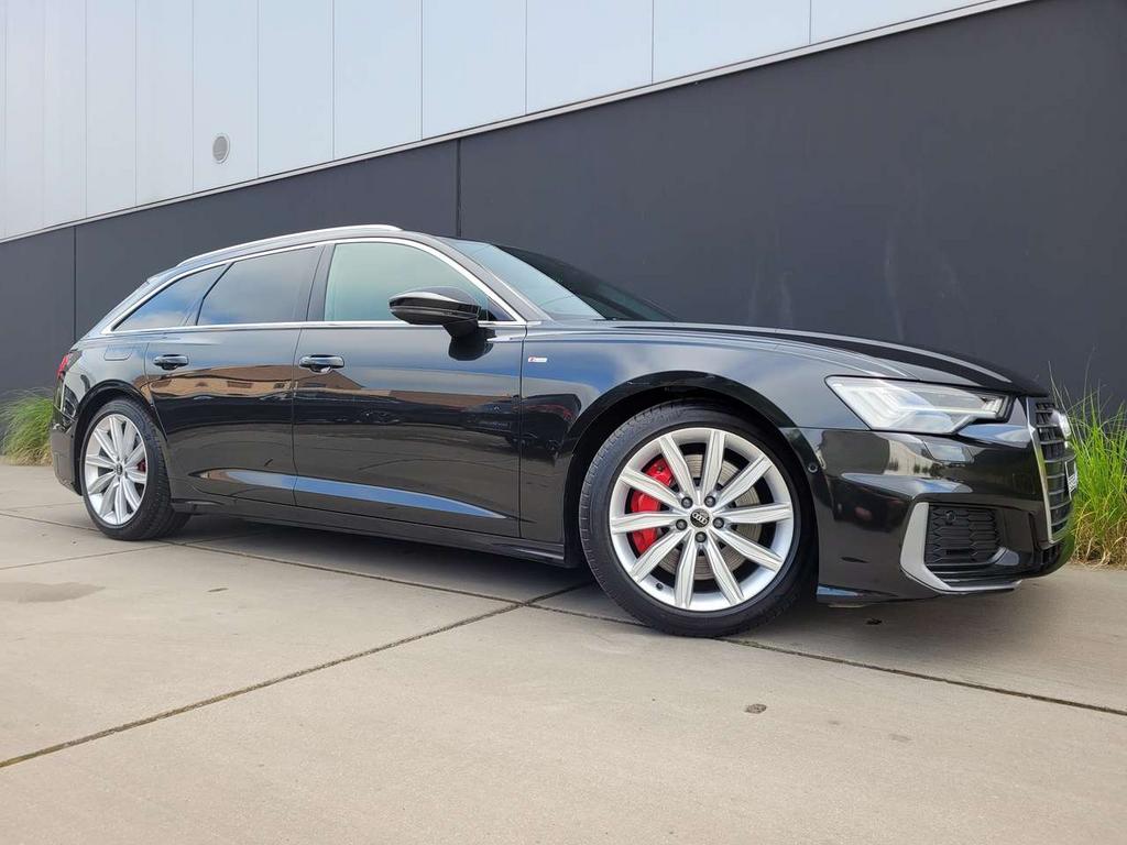Audi A6 Avant55 TFSIe Quattro PHEV *S-LINE*MATRIX*B&O SOUND, Auto's, Audi, 0 min, Zwart, 0 kg, 44 g/km