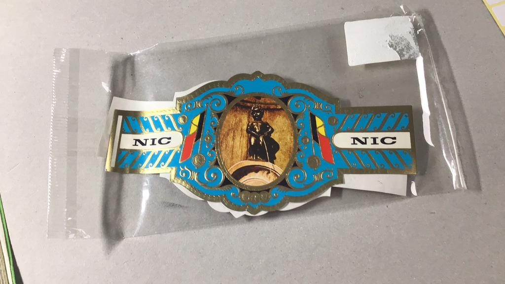 Nic sigarenbanden, Enlèvement ou Envoi, Comme neuf, Bagues de cigare