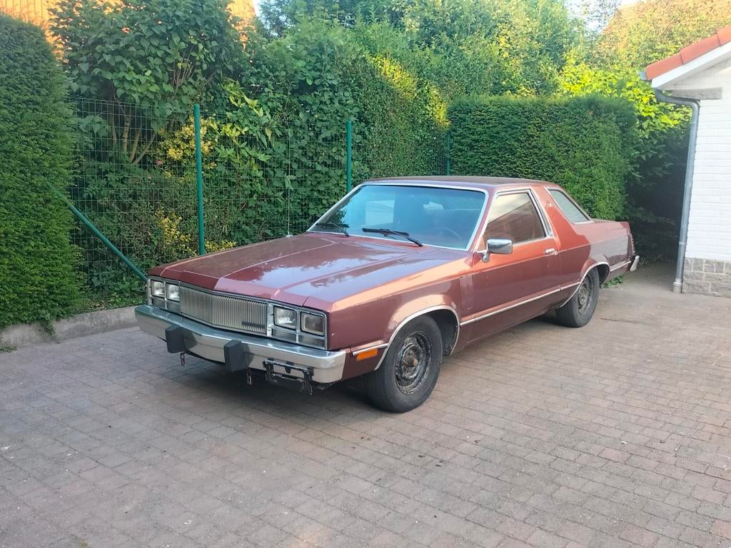 Mercury Zephyr Z7 1983, Auto's, Oldtimers, Particulier, Benzine, Coupé, 3 deurs, Handgeschakeld, Rood, Overige kleuren, Overige bekleding