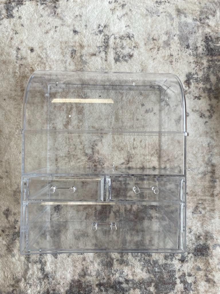 Organiseur de maquillage extra large en acrylique, Maison & Meubles, Salle de bain | Meubles de Salle de bain, Neuf, Enlèvement ou Envoi