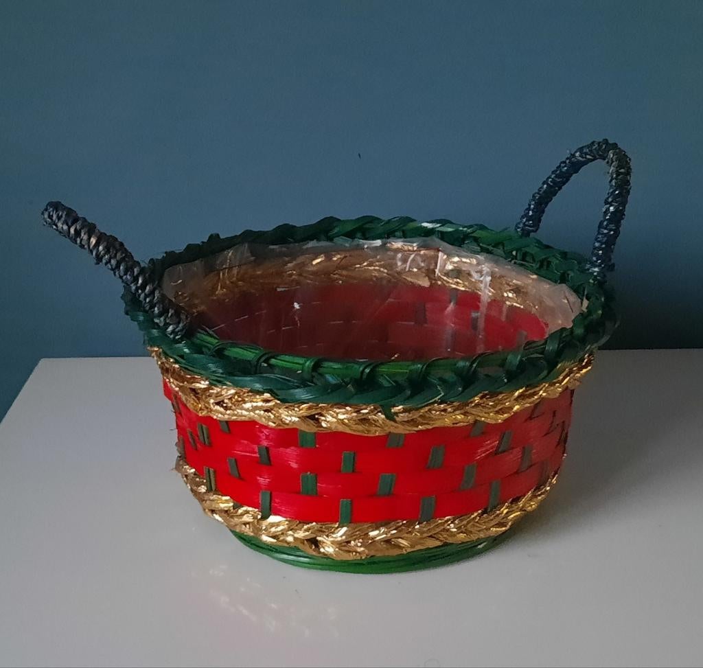 Panier de rangement en osier, Maison & Meubles, Accessoires pour la Maison | Plataux & Paniers, Enlèvement ou Envoi, Rond, Panier