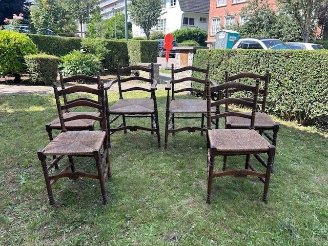 Chaises de salle à manger, Enlèvement, Utilisé, Brun, Bois