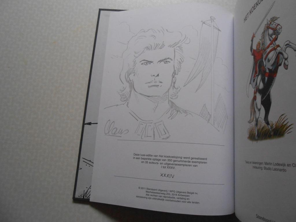 de rode ridder 231 het koekoeksjong 1ste dr HC 2011. XXXIV, Willy Vandersteen, Eén stripboek, Nieuw, Ophalen of Verzenden