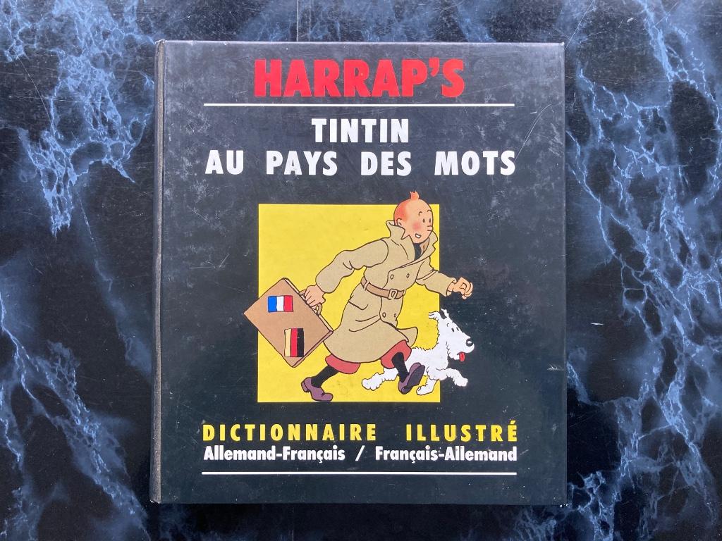 Tintin au pays des mots Dictionnaire illustré allemand - FR, Enlèvement ou Envoi, Comme neuf, Français