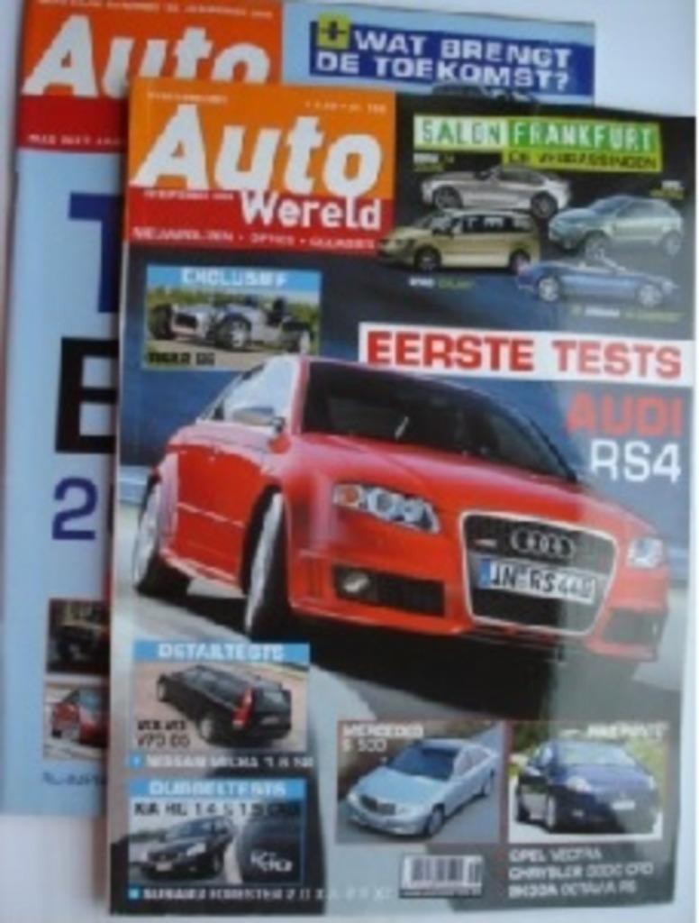 AutoWereld 154 Audi RS4/Chrysler 300C/Tiger B6/Nissan Micra, Envoi, Général