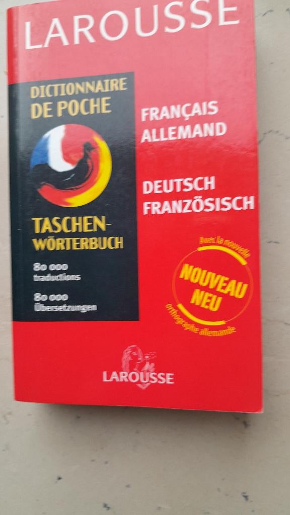 Taschen Wörterbuch Deutsch/Français/Deutsch, Livres, Larousse, Enlèvement ou Envoi, Comme neuf, Autres langues