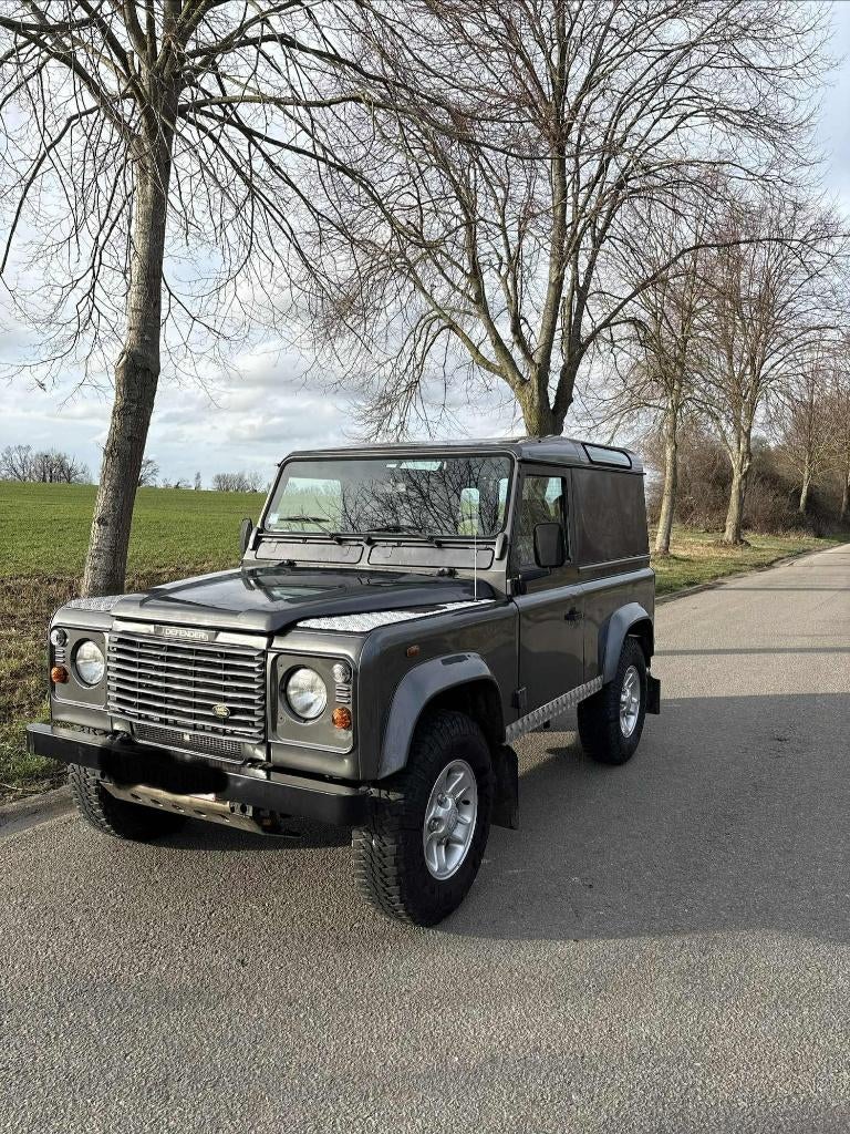 Land Rover Defender 90 TD5 2003, Autos, 122 kW, Argent ou Gris, Achat, 3 places