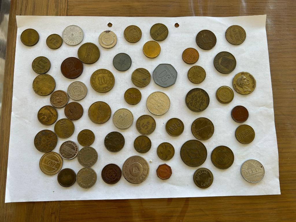 Jetons et jetons, Timbres & Monnaies, Pièces & Médailles, Enlèvement ou Envoi, Autres matériaux