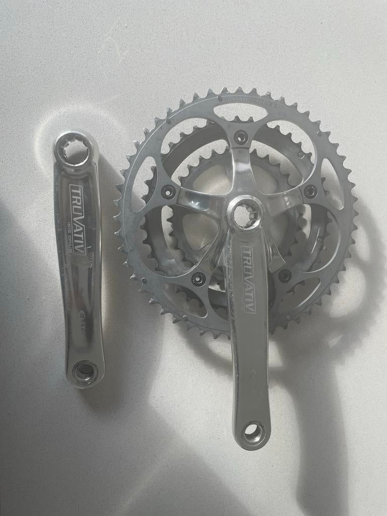 Truvativ isis crankstel, Fietsen en Brommers, Fietsen | Racefietsen, Ophalen, Gebruikt