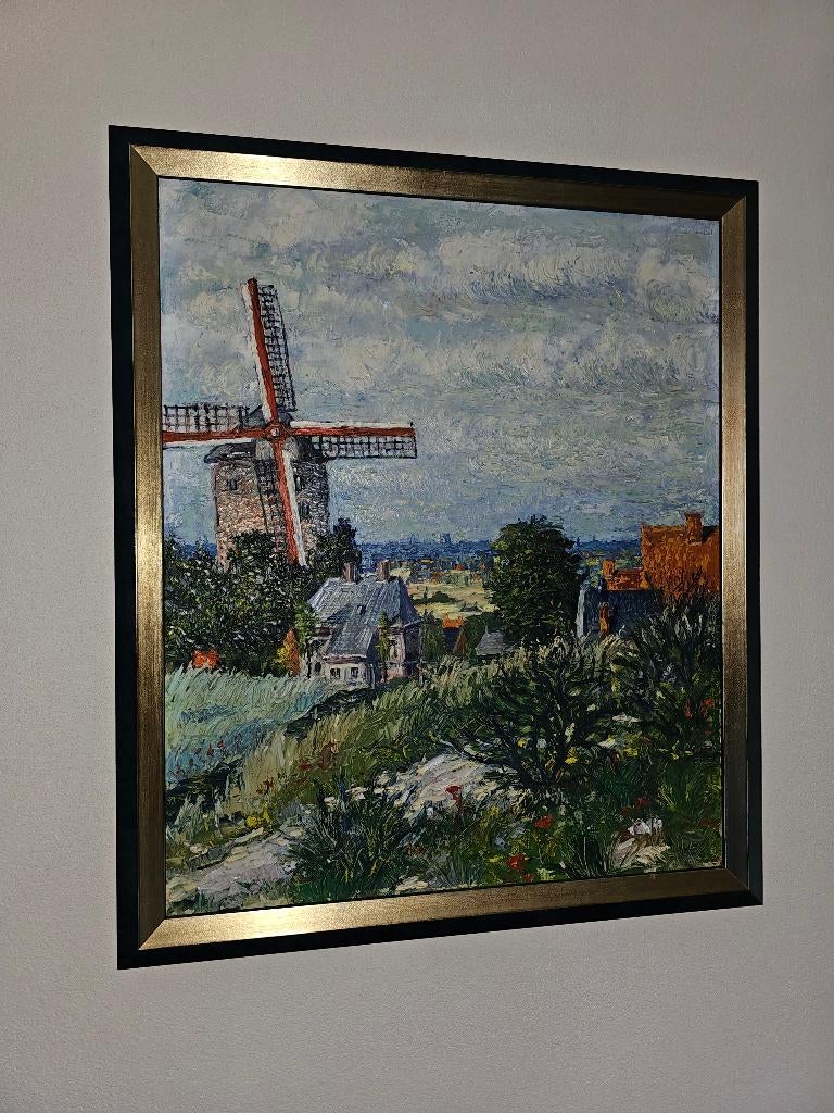 De Ploeg Groningen George Martens Huile sur toile de lin, Enlèvement