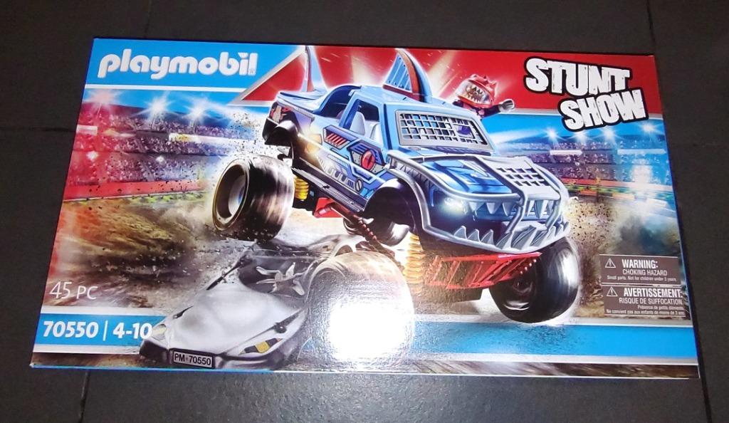 Playmobil Stunt Show Monster Truck Haai (70550) - nieuw, Kinderen en Baby's, Speelgoed | Playmobil, Nieuw, Complete set, Ophalen of Verzenden