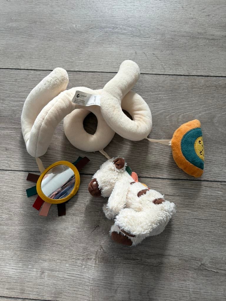 Hanger dreambee voor maxi cosi of buggy, Kinderen en Baby's, Speelgoed | Babyspeelgoed, Ophalen of Verzenden, Zo goed als nieuw