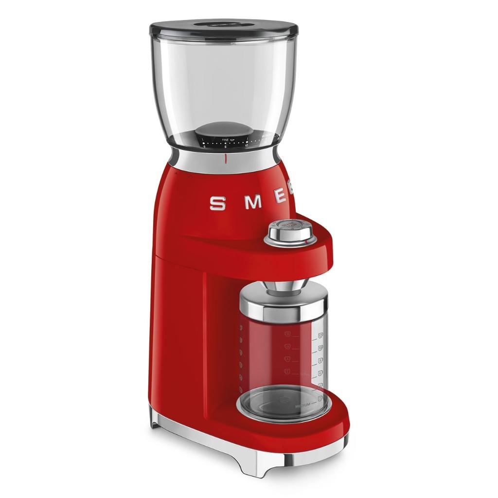 Koffiemolen Rood Smeg, Elektronische apparatuur, Koffiezetapparaten, Ophalen of Verzenden, Nieuw