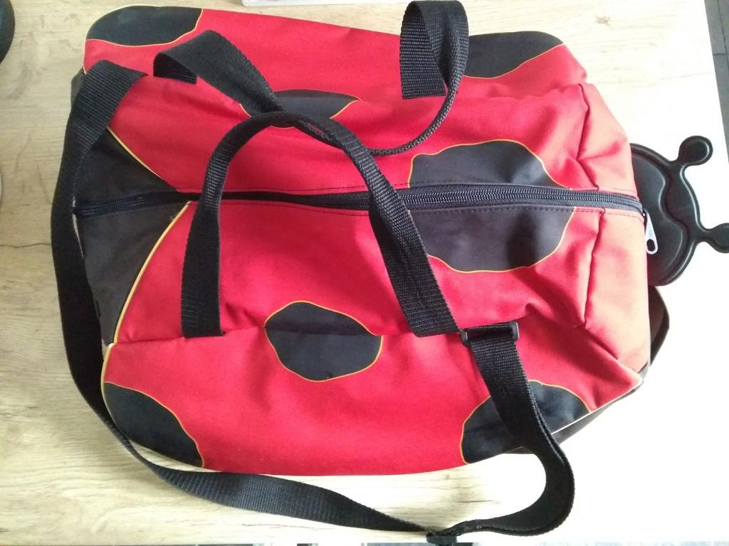 Samsonite 'sammies' weekendtas lieveheersbeestje, 40 tot 60 cm, Minder dan 35 cm, Ophalen of Verzenden, Zo goed als nieuw