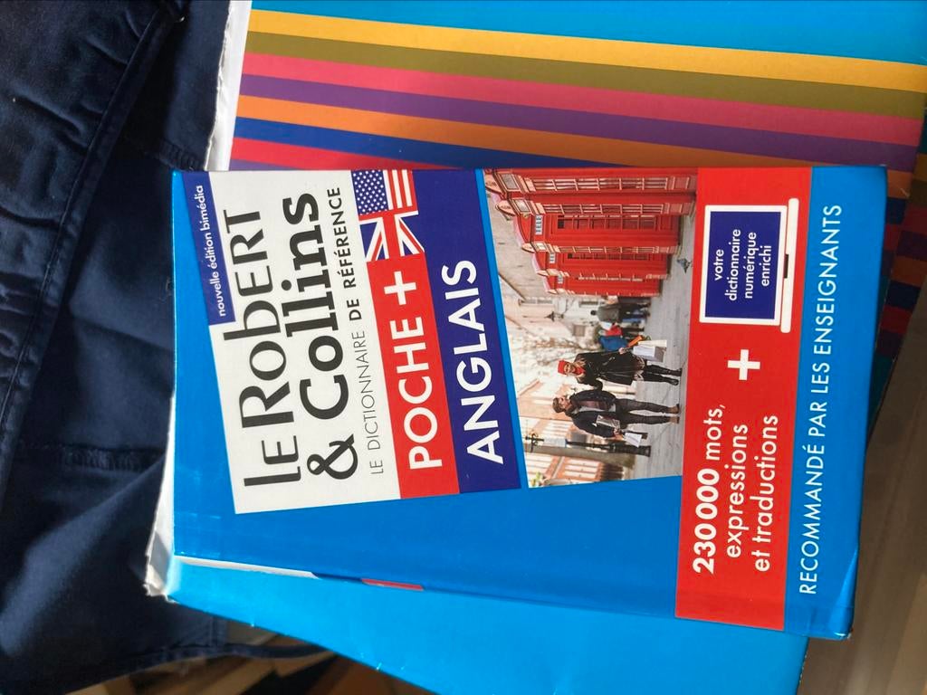 Robert poche anglais, Enlèvement, Comme neuf, Anglais