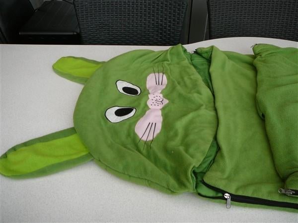 Warme fleece slaapzak, Ophalen of Verzenden, Gebruikt, 100 cm of meer, Slaapzak