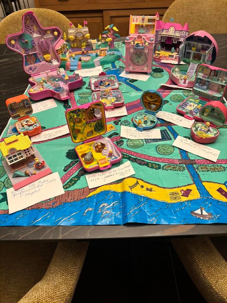 Lot de pochettes vintage en polly, Enlèvement, Utilisé