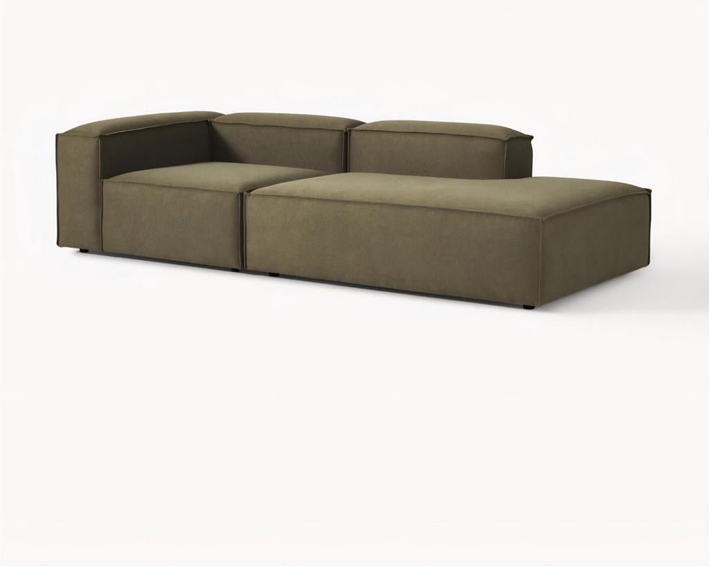 Méridienne canapé en vert, Maison & Meubles, Canapés | Salons