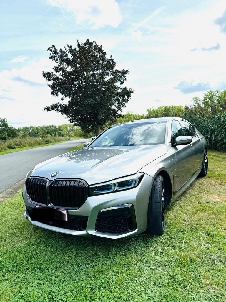 BMW 745e full opties massage, Auto's, BMW, Automaat, Achterwielaandrijving, Euro 6, USB