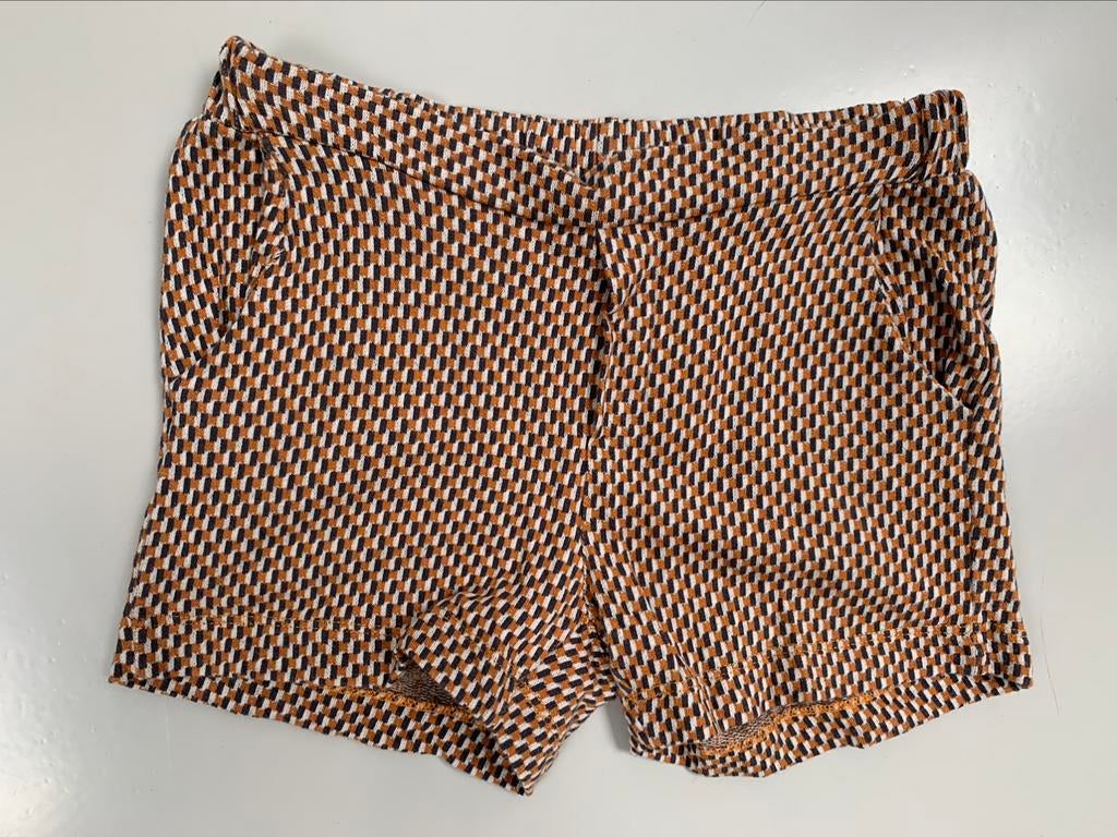 Fred en Ginger shortje maat 140 retromotief, Kinderen en Baby's, Meisje, Zo goed als nieuw, Fred en Ginger, Ophalen