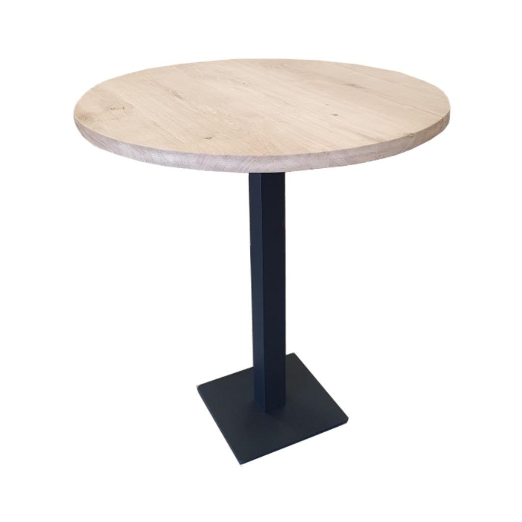Eettafel | ronde eettafel | tafel | eiken | eettafel rond, Huis en Inrichting, Tafels | Eettafels, Ophalen, Nieuw, Rond, Eikenhout