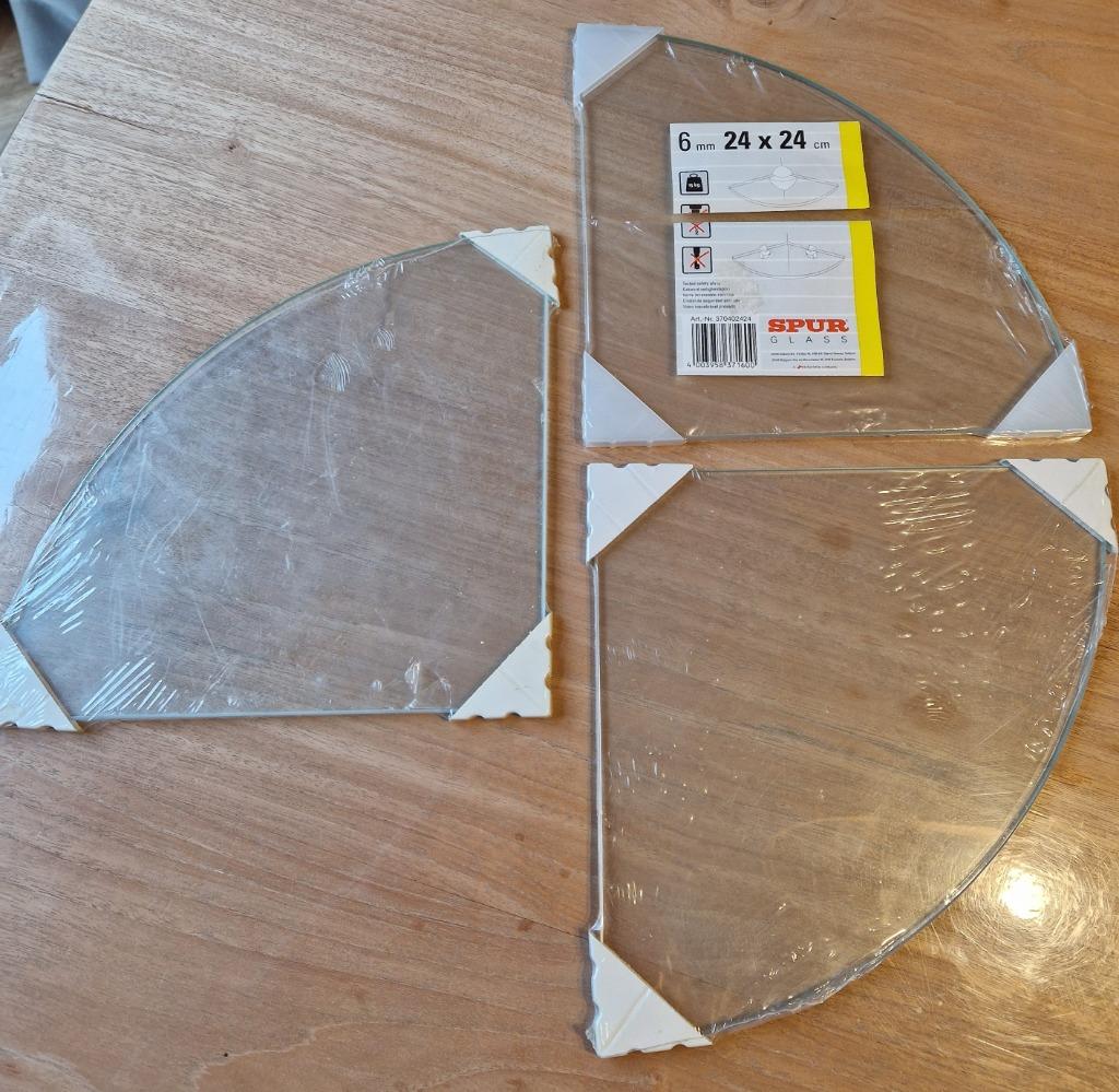 étagère en verre avec verre de sécurité trempé de 6mm, Maison & Meubles, Enlèvement ou Envoi, Neuf