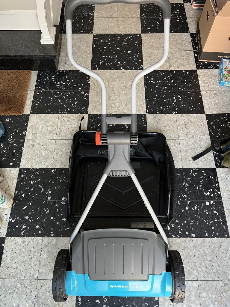 Gardena handgrasmaaier, Tuin en Terras, Grasmaaiers, Ophalen, Gebruikt, Handgrasmaaier, Opvangbak